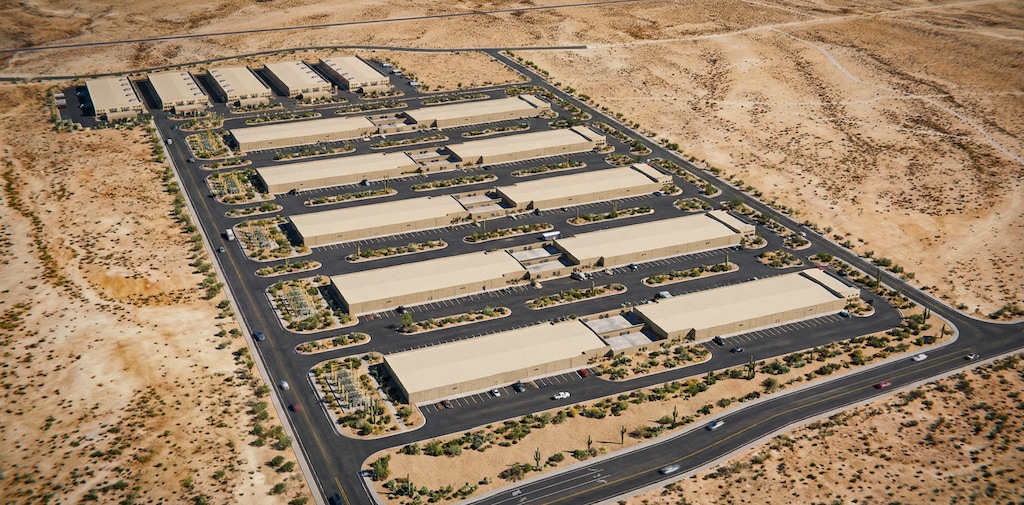 (Pronghorn Development LLC) A rendering of the proposed Antelope Data Center included in Pronghorn Development LLC in Iron County.