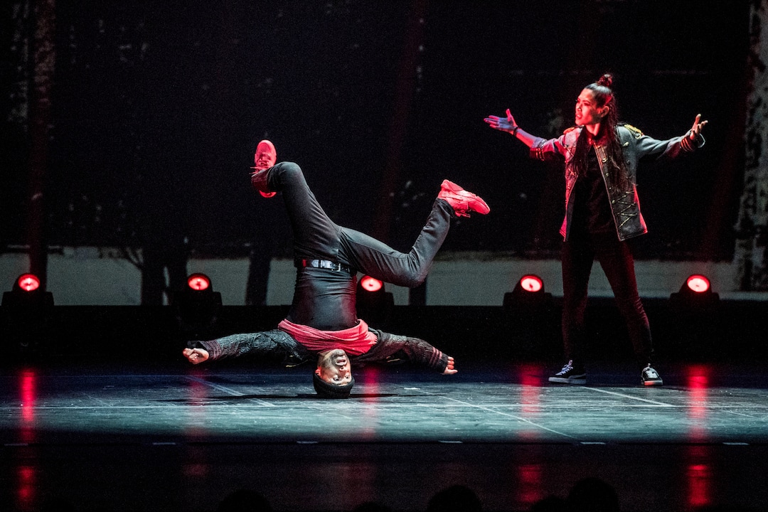 (Photo courtesy of Tim Norris) The Hip Hop Nutcracker, shown being performed at Dolby Theatre in Los Angeles on Nov, 17, 2017, combines Tchaikovsky’s music and Hoffmann’s story with a breakdancing “B-boy Dream Team,” a DJ, an electric violinist, and an opening set from rapper Kurtis Blow. The show takes place at Eccles Theater in Salt Lake City on Nov. 21, 2019.