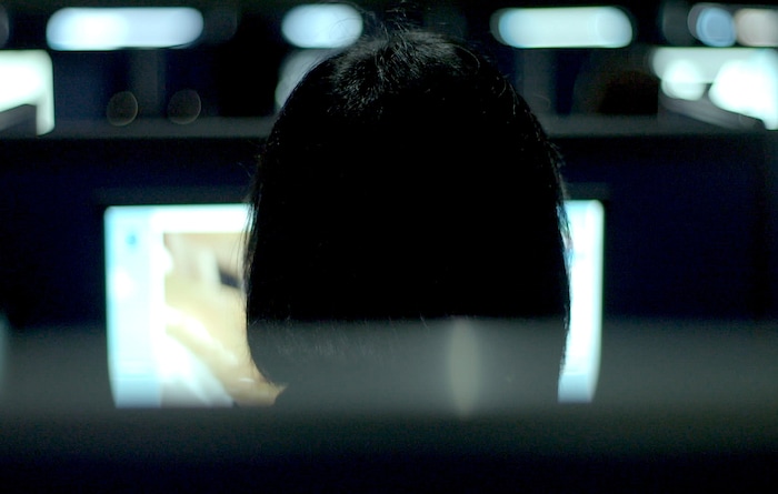 (Courtesy Sundance Institute) An image from Moritz Riesewieck and Hans Block's "The Cleaners," which will screen in the World Cinema Documentary competition of the 2018 Sundance Film Festival.