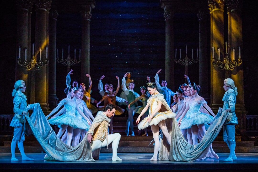(Courtesy Ballet West | Beau Pearson) Ballet West principal artists Chase O'Connell and Beckanne Sisk perform in "Cinderella."
