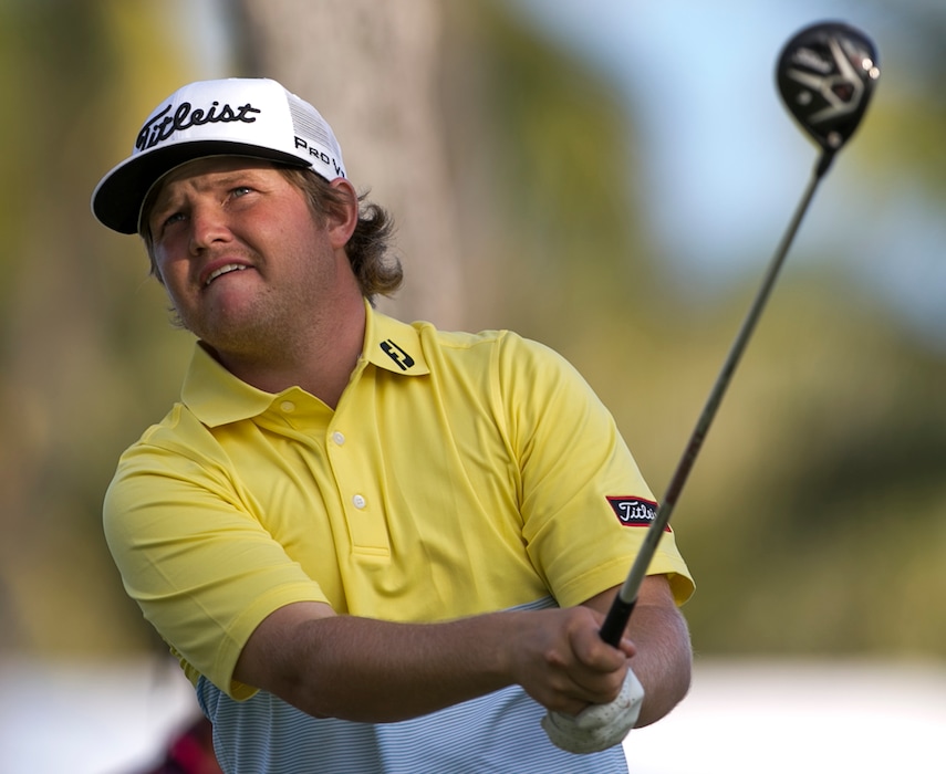 (AP Photo/Marco Garcia, File) Zac Blair, shown playing in a 2016 PGA Tour event in Hawaii, has qualified for his second U.S. Open appearance.