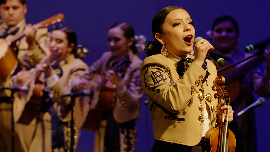 (Sundance Institute) The band from Edinburg North High School in Texas performs in "Going Varsity in Mariachi," directed by Alejandra Vasquez and Sam Osborn, an official selection of the U.S. Documentary competition at the 2023 Sundance Film Festival.