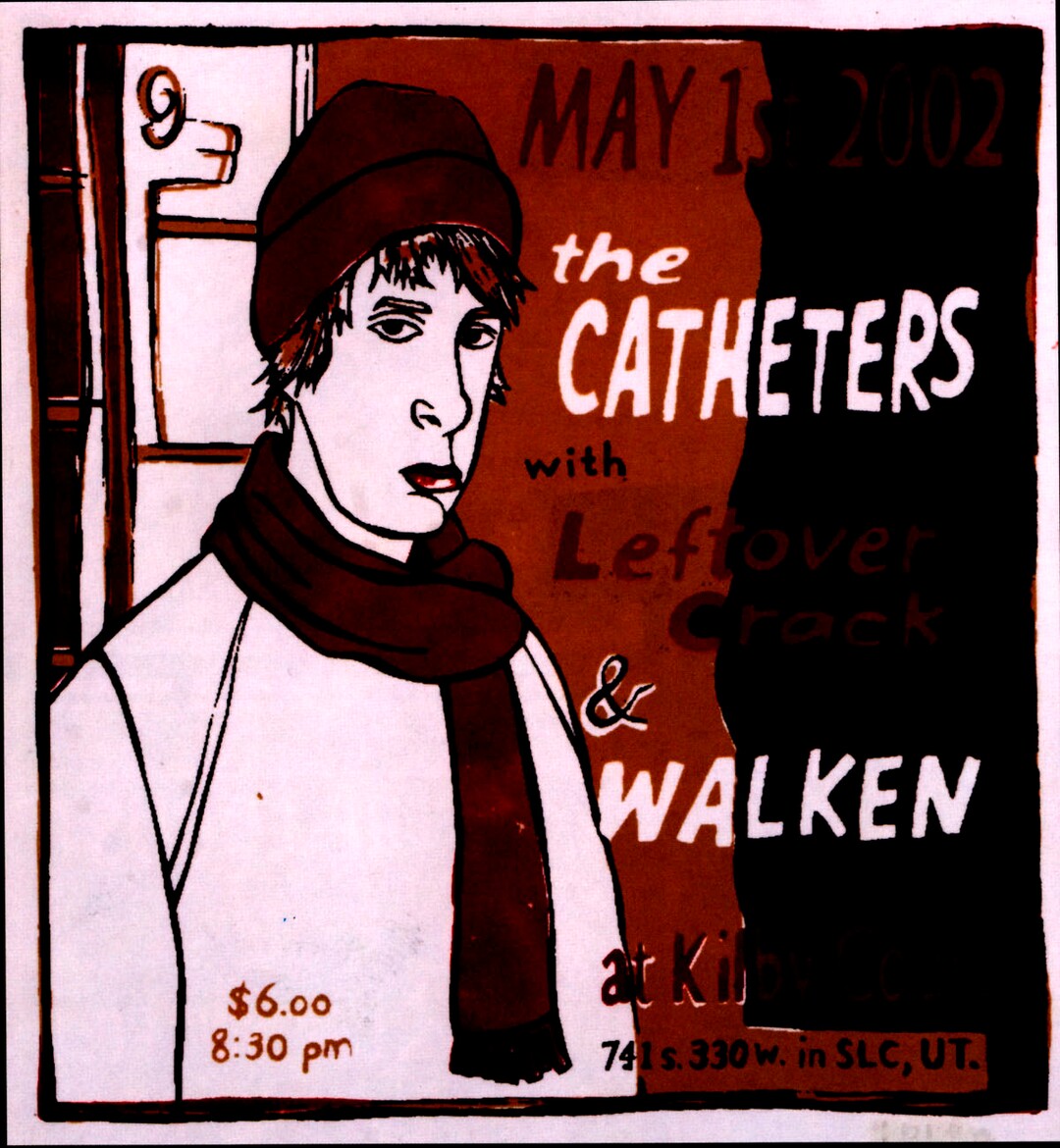 (Courtesy photo) A poster by Leia Bell promoting a show at Kilby Court.