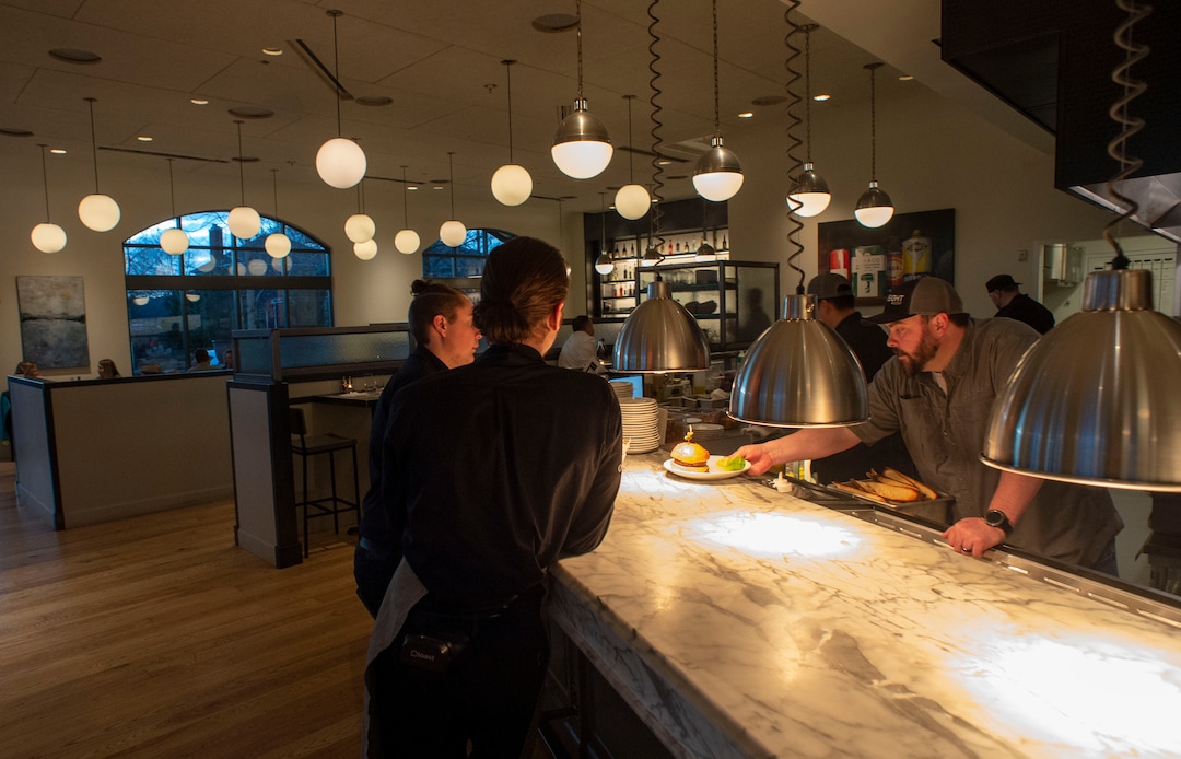 (Rick Egan  |  The Salt Lake Tribune)      OneOEight, a new bistro on the corner of 1300 South and 1700 East in Salt Lake City,Thursday, March 7, 2019.