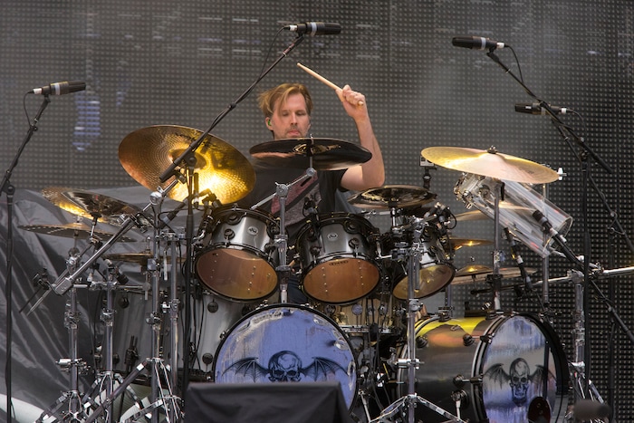 (Photo by Owen Sweeney/Invision/AP) Brooks Wackerman, who had been the drummer for punk band Bad Religion from 2001-2015, left that band to join Avenged Sevenfold for the recording of their seventh studio album, "The Stage."