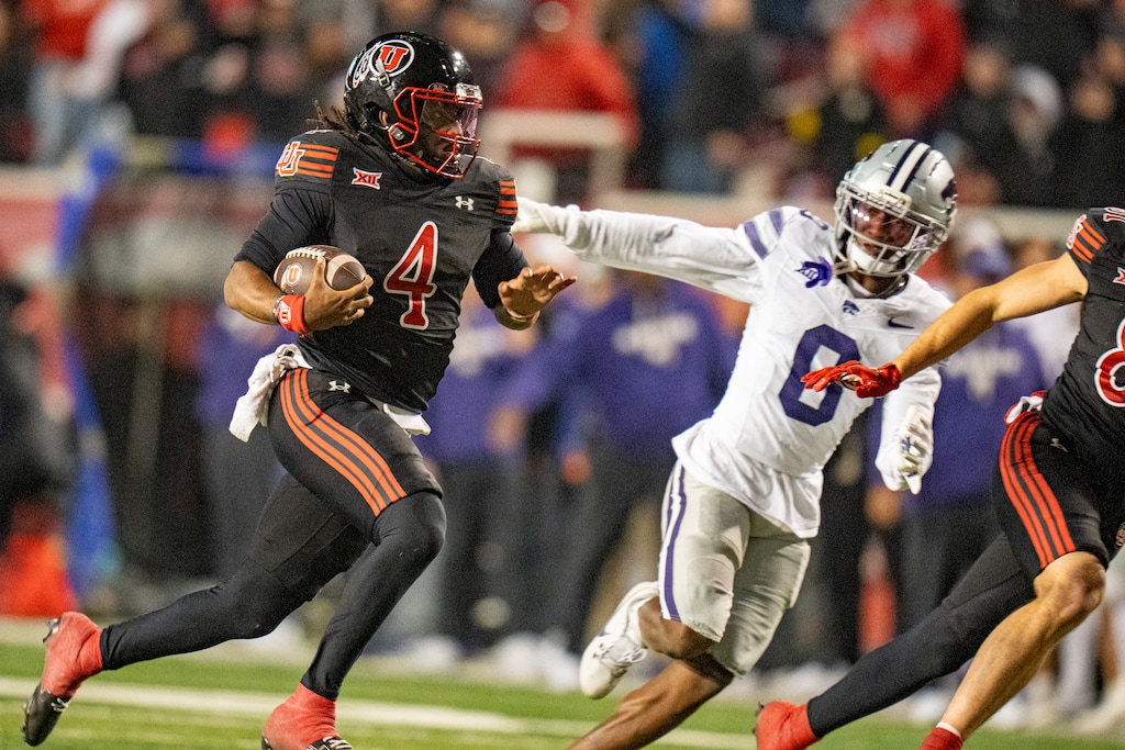 (Rick Egan | The Salt Lake Tribune) Utah quarterback Devon Dampier (4) says he will play in the Las Vegas Bowl on New Year's Eve.
