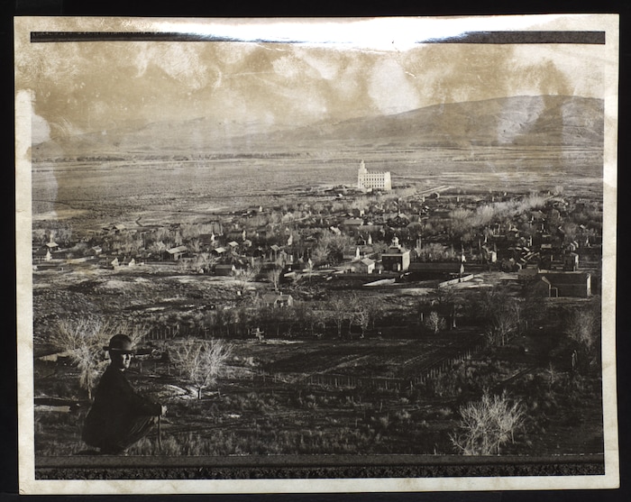 (Courtesy of The Church of Jesus Christ of Latter-day Saints) The St. George Temple around 1890.