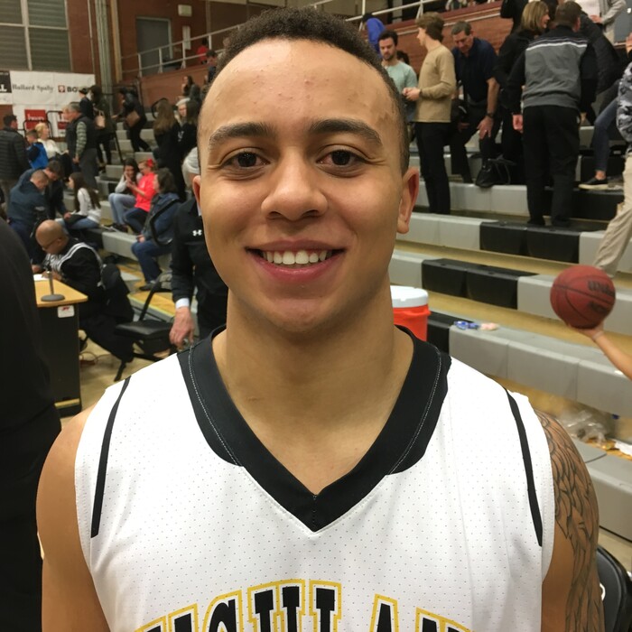 (Tom Wharton  |  For The Tribune)  Elijah Shelton, Highland High.