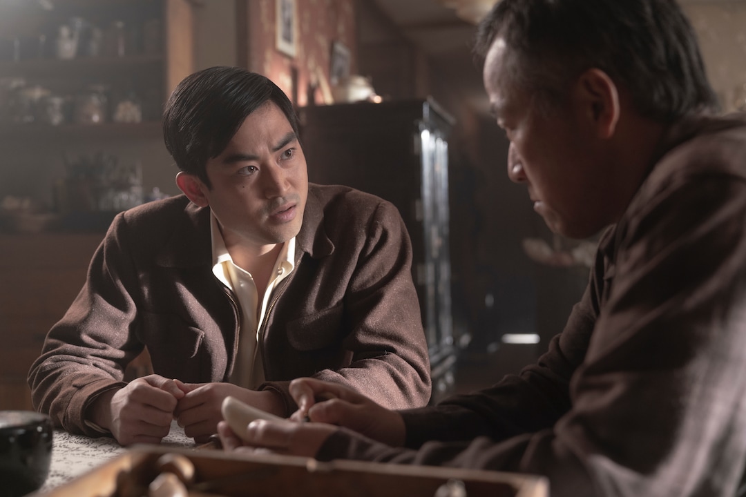 (Photo courtesy Ed Araquel/AMC) Derek Mio as Chester Nakayama and Shingo Usami as Henry Nakayama in “The Terror: Infamy.”