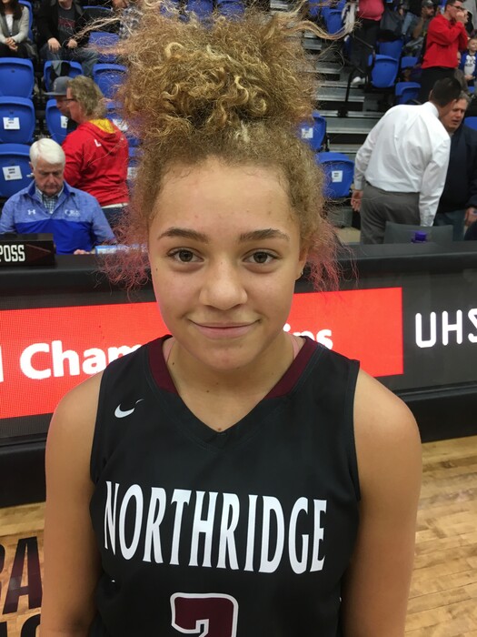 (Tom Wharton  |  For The Tribune)  Brooklyn Perkins, Northridge High.