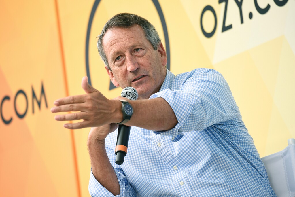 (Evan Agostini | Invision file phot via AP) Republican politician Mark Sanford speaks July 21, 2018, at OZY Fest in Central Park in New York. Sanford, the former South Carolina governor and congressman, has decided to launch a longshot Republican challenge to President Donald Trump. “I am here to tell you now that I am going to get in,’’ Sanford said in an interview on “Fox News Sunday,’’ Sunday, Sept. 8, 2019.