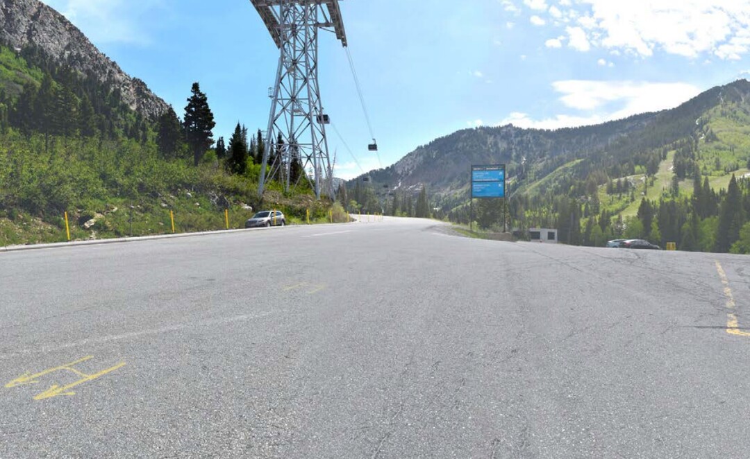 (Utah Department of Transportation) A rendering of a proposed gondola near Snowbird Resort in Little Cottonwood Canyon.