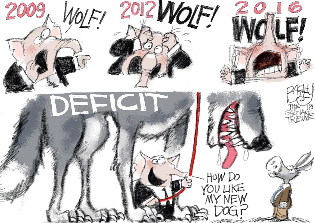 (Pat Bagley | The Salt Lake Tribune) This Pat Bagley cartoon appears in the Feb. 8, 2018, Salt Lake Tribune.