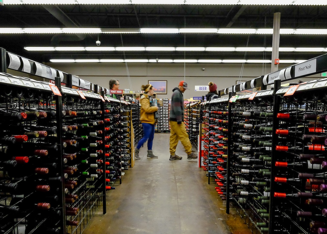 (Francisco Kjolseth  |  The Salt Lake Tribune)  The day before Thanksgiving is the busiest day of the year at Utah's state-run liquor stores, and the store in Cottonwood Heights at 1863 E. Fort Union Blvd., makes the most sales in the state, as long lines form inside the store.