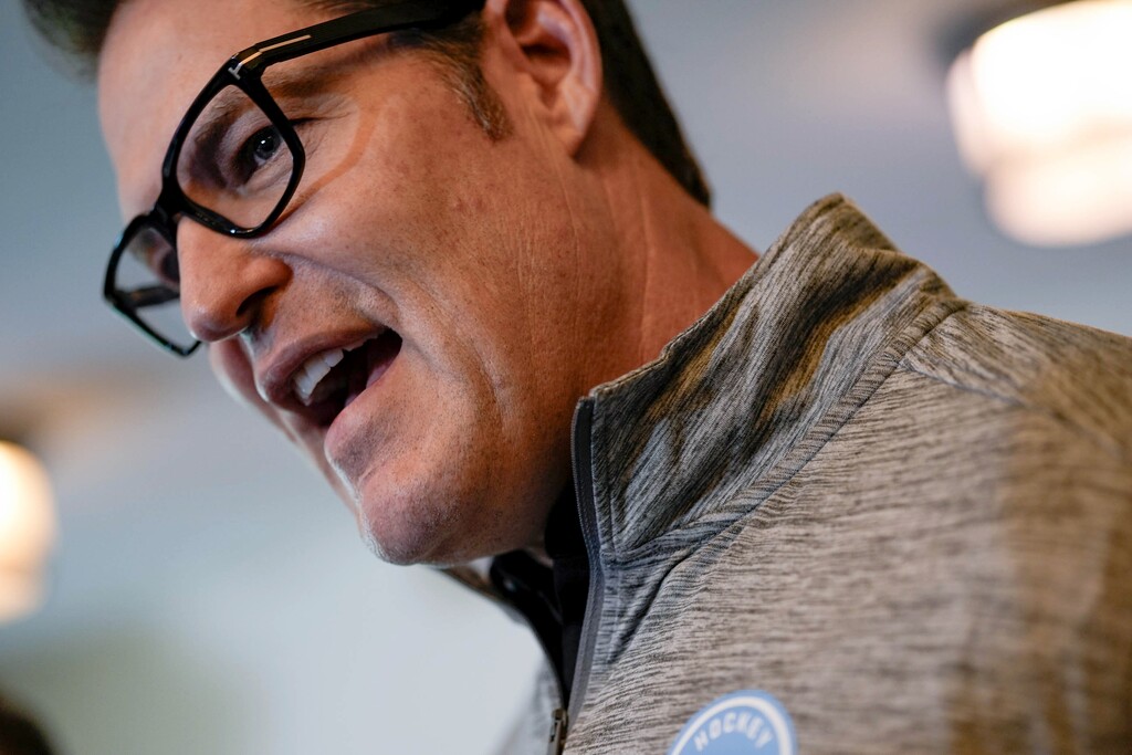 (Francisco Kjolseth  |  The Salt Lake Tribune) Utah Hockey Club General Manager Bill Armstrong, during a press event at Hotel Park City on Monday, July 1, 2024.