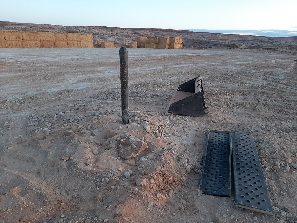 (Courtesy photo by Southern Utah Wilderness Alliance) A helium well drilled in the Labyrinth Canyon Wilderness was plugged on Feb. 26. Although the well appears to be retired, the company behind the project say it is still evaluating the quality of the gas the well yielded. Twin Bridges Resources has plans for six more wells from this site near the Green River’s Bowknot Bend.