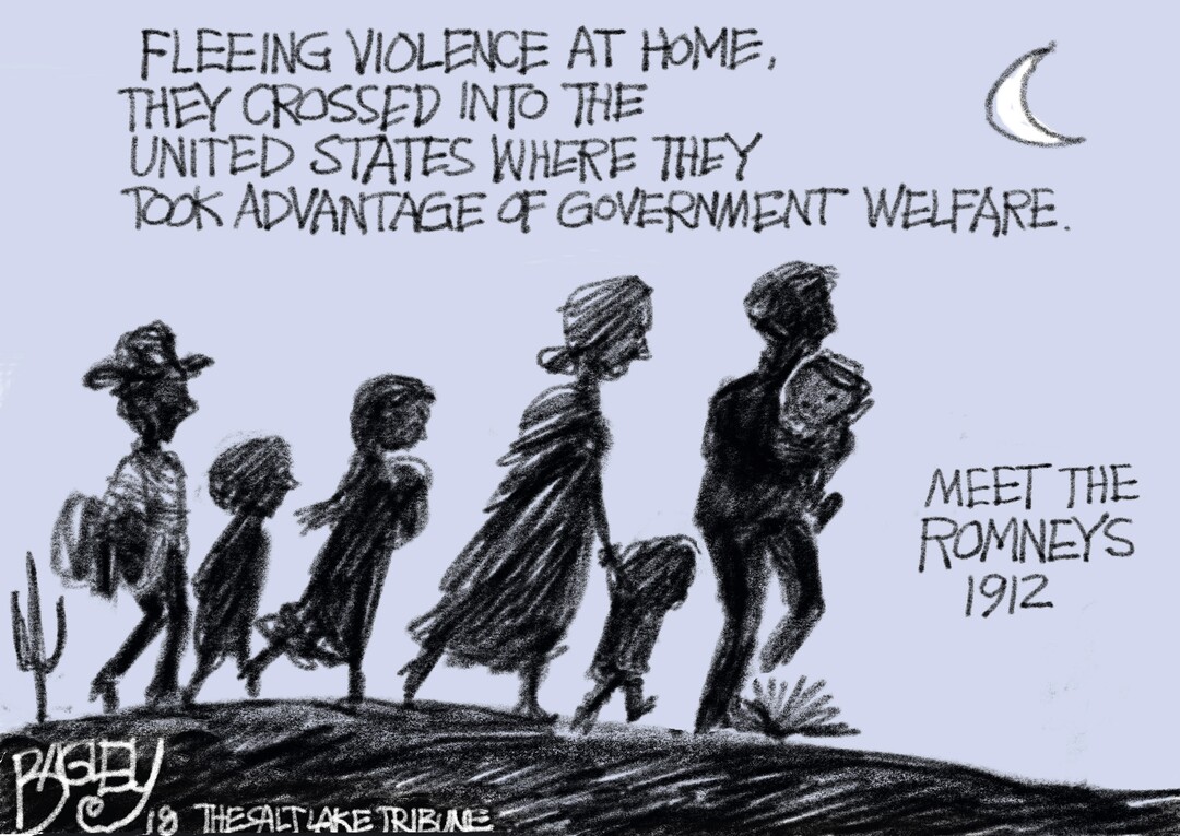 This Pat Bagley cartoon appears in The Salt Lake Tribune on Wednesday, March 28, 2018.