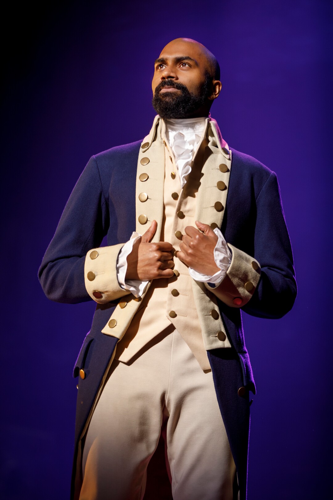 (Courtesy photograph by Joan Marcus) | Nik Walker as Aaron Burr on the Phillip tour of the musical "Hamilton," which will play Salt Lake City April 11-May 6.