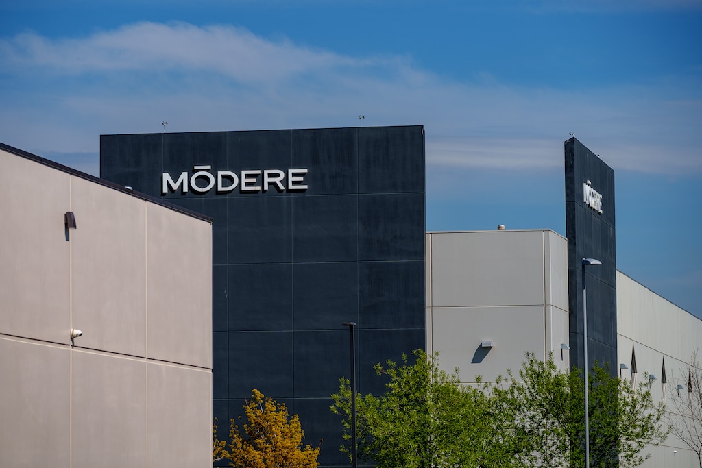 (Trent Nelson  |  The Salt Lake Tribune) The offices of former Utah multilevel marketing company Modere in Springville on April 15, 2025.
