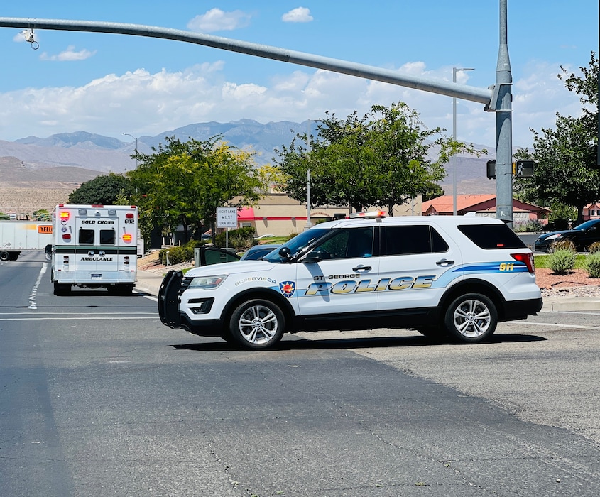 (St. George Police Department via Facebook) A Utah woman was charged with sexual battery Thursday after she told police she pulled another woman's skirt down in a St. George steakhouse because she believed the skirt was "inappropriate."