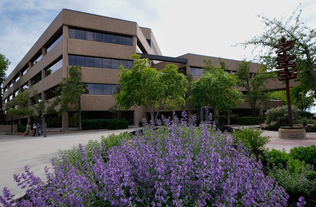 (Francisco Kjolseth | The Salt Lake Tribune) Salt Lake County Government Center pictured on Monday, May 23, 2022.