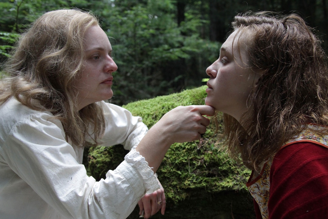(Thatcher Keats  |  courtesy of Sundance Institute) Elisabeth Moss, left, and Odessa Young star in "Shirley," directed by Josephine Decker, an official selection of the U.S. Dramatic Competition at the 2020 Sundance Film Festival.