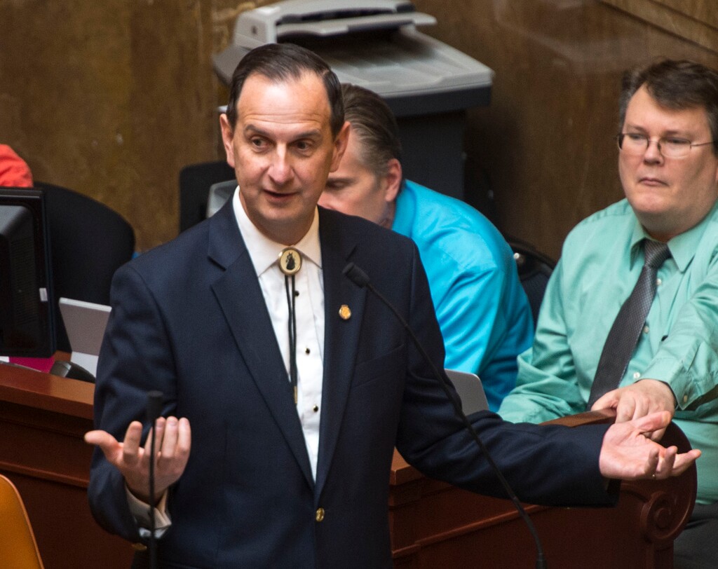 (Steve Griffin  |  The Salt Lake Tribune) Rep. Norm Thurston, R-Provo, was the author of Utah's tough new DUI laws, which takes effect Dec. 30, 2018.
