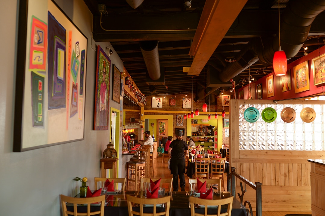 (Leah Hogsten  |  The Salt Lake Tribune) Rico Cocina y Tequila Bar, formerly Frida Bistro, opened this week with a new menu that showcases owner Jorge Fierro's Rico brand products.