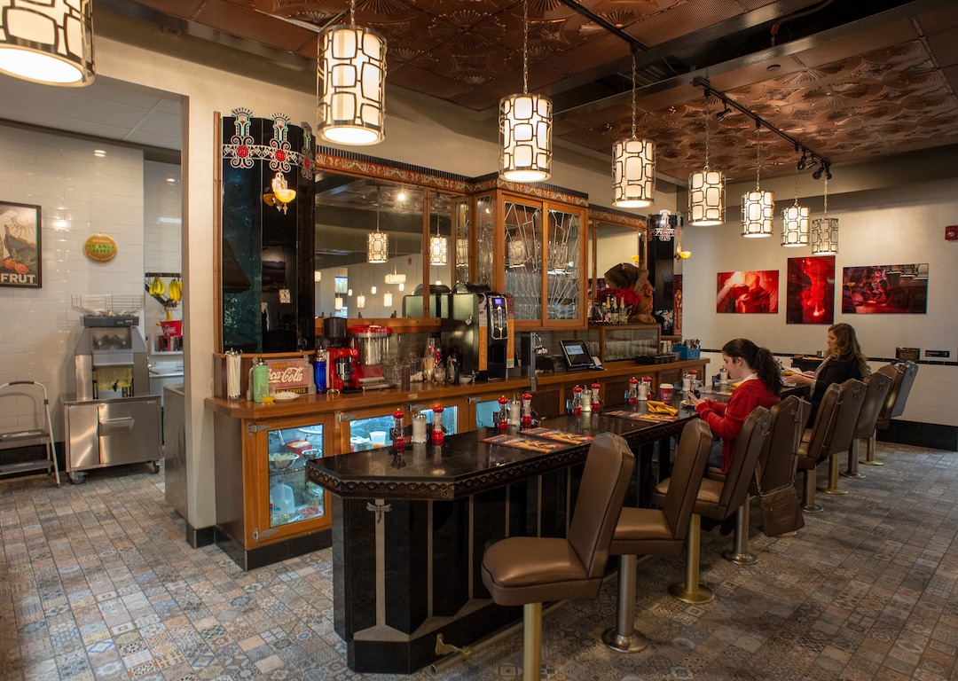 (Rick Egan  |  The Salt Lake Tribune)  Tru Religion Pancake & Steakhouse, which opened recently in Orem, features portions of the antique counter, backbar and other furnishings from Salt Lake City's Lamb's Grill. Friday, Dec. 28, 2018.