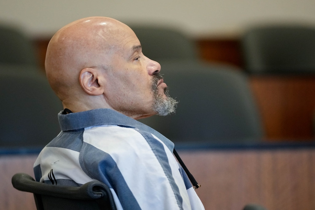(Francisco Kjolseth | The Salt Lake Tribune) Douglas Carter appears in 4th District Court in Provo, Wednesday, Aug. 26, 2026.