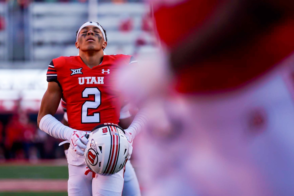 (Trent Nelson  |  The Salt Lake Tribune) Utah Utes cornerback Smith Snowden (2) as the Utah Utes host the Southern Utah Thunderbirds, NCAA football in Salt Lake City on Thursday, Aug. 29, 2024.