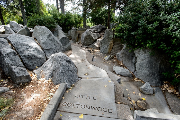 Steve Griffin  |  The Salt Lake Tribune


The closed Seven Canyons Fountain at Liberty Park in Salt Lake City Thursday July 20, 2017. 