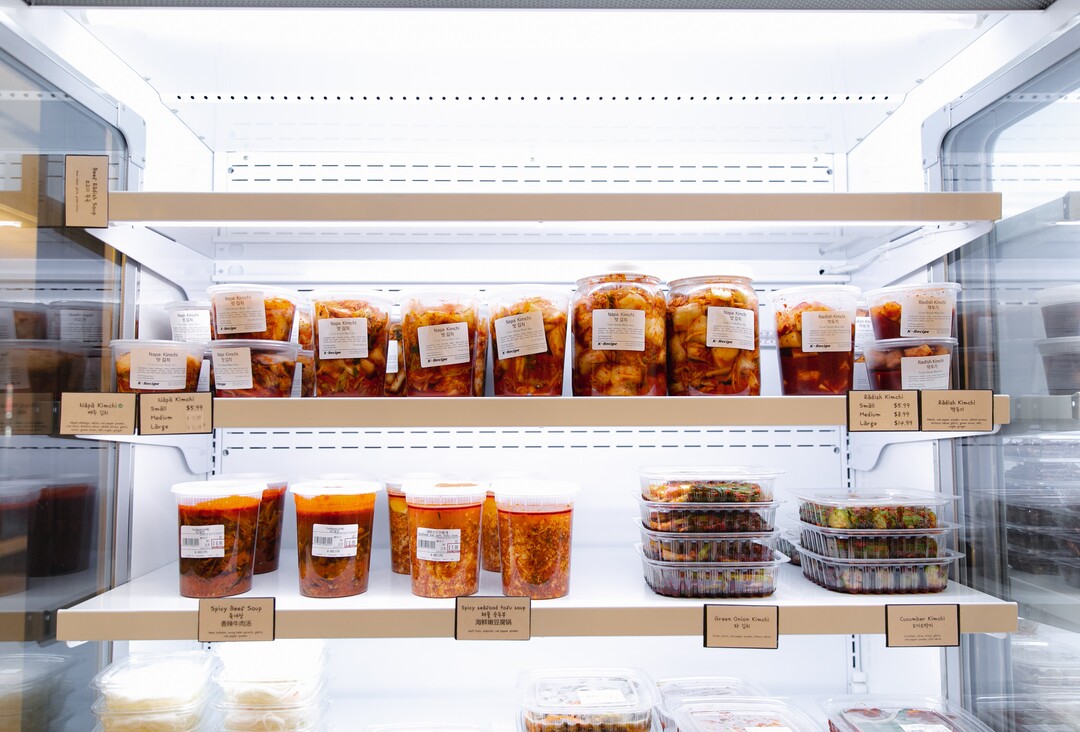 (Rachel Rydalch | The Salt Lake Tribune) A variety of Kimchi options are refrigerated in a small convenience store at the Chinatown Supermarket, Wednesday, March 2, 2022.