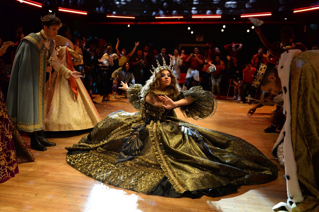 (Photo: JoJo Whilden/FX) Hailie Sahar as Lulu and Jason A. Rodriguez as Lemar in “Pose.”