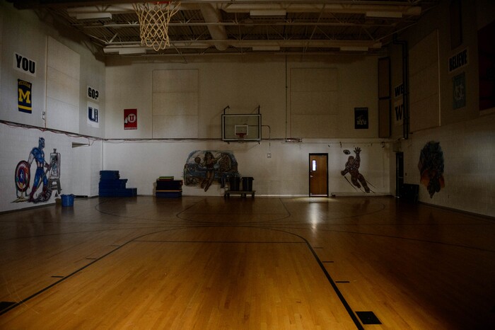 (Trent Nelson  |  The Salt Lake Tribune) A gym at the Murray Boys & Girls Club on Thursday, May 14, 2020. The Boys & Girls Club has moved activities online for all of their members. Teens are meeting via zoom and the club is using Facebook to post activity videos for younger kids.