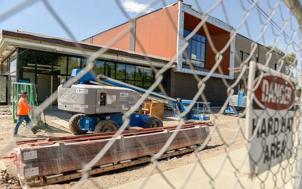 (Leah Hogsten  |  The Salt Lake Tribune)  The men’s homeless resource center in South Salt Lake, September 4, 2019. 