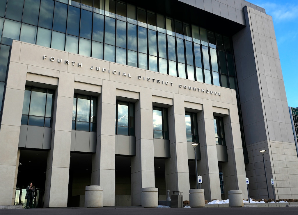 (Leah Hogsten | The Salt Lake Tribune)  The Fourth District Court in Provo, Utah, Tuesday, Feb. 7, 2023.