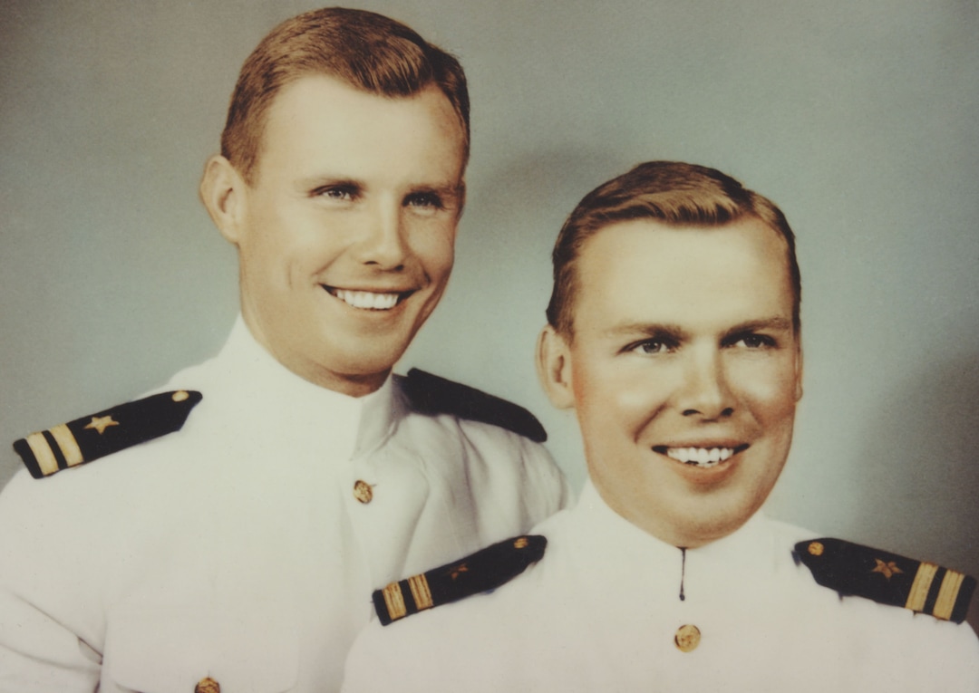 (photo courtesy Huntsman family) Jon Huntsman and his brother Blaine in 1964.