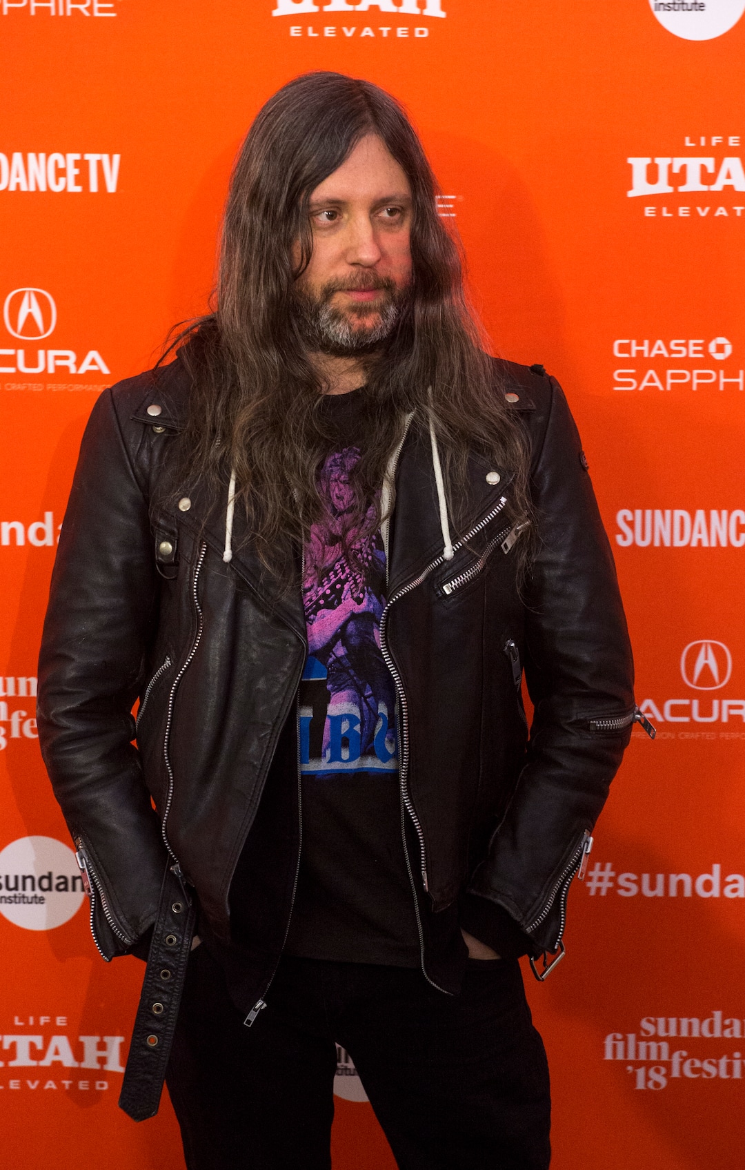 Damian Fenton, on the red carpet for the premiere of "Believer," a documentary about Imagine Dragons frontman Dan Reynolds trying to reconcile his Mormon beliefs with his support for LGBTQ community in Park CIty at the Sundance Film Festival, Saturday, January 20, 2018.