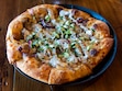 (Rick Egan  |  The Salt Lake Tribune) The gyro trip pizza at Slackwater Pizzeria in Sandy, Thursday, March 5, 2020.