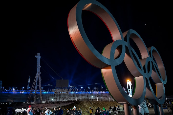 (Chris Detrick | The Salt Lake Tribune) The PyeongChang 2018 Olympic Winter Games Closing Ceremony at Olympic Stadium Sunday, Feb. 25, 2018.
