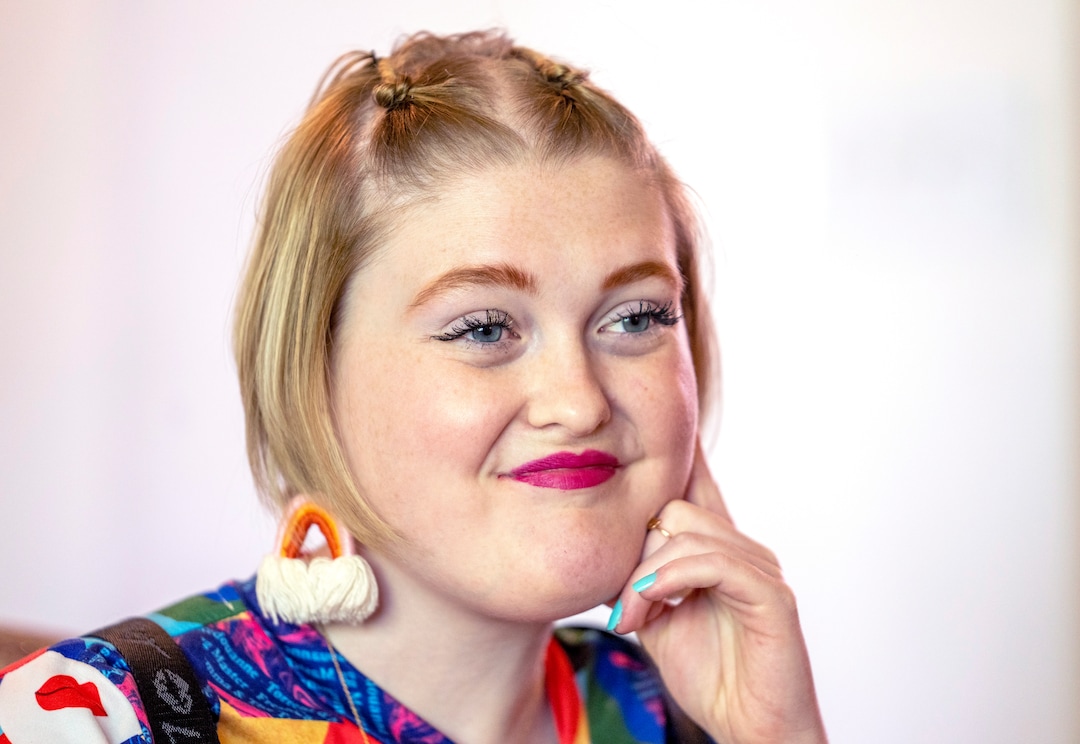 (Rick Egan | The Salt Lake Tribune)  Gracelyn Wilkinson talks about how she feels helping others overcome their difficulties, onTuesday, July 19, 2022.