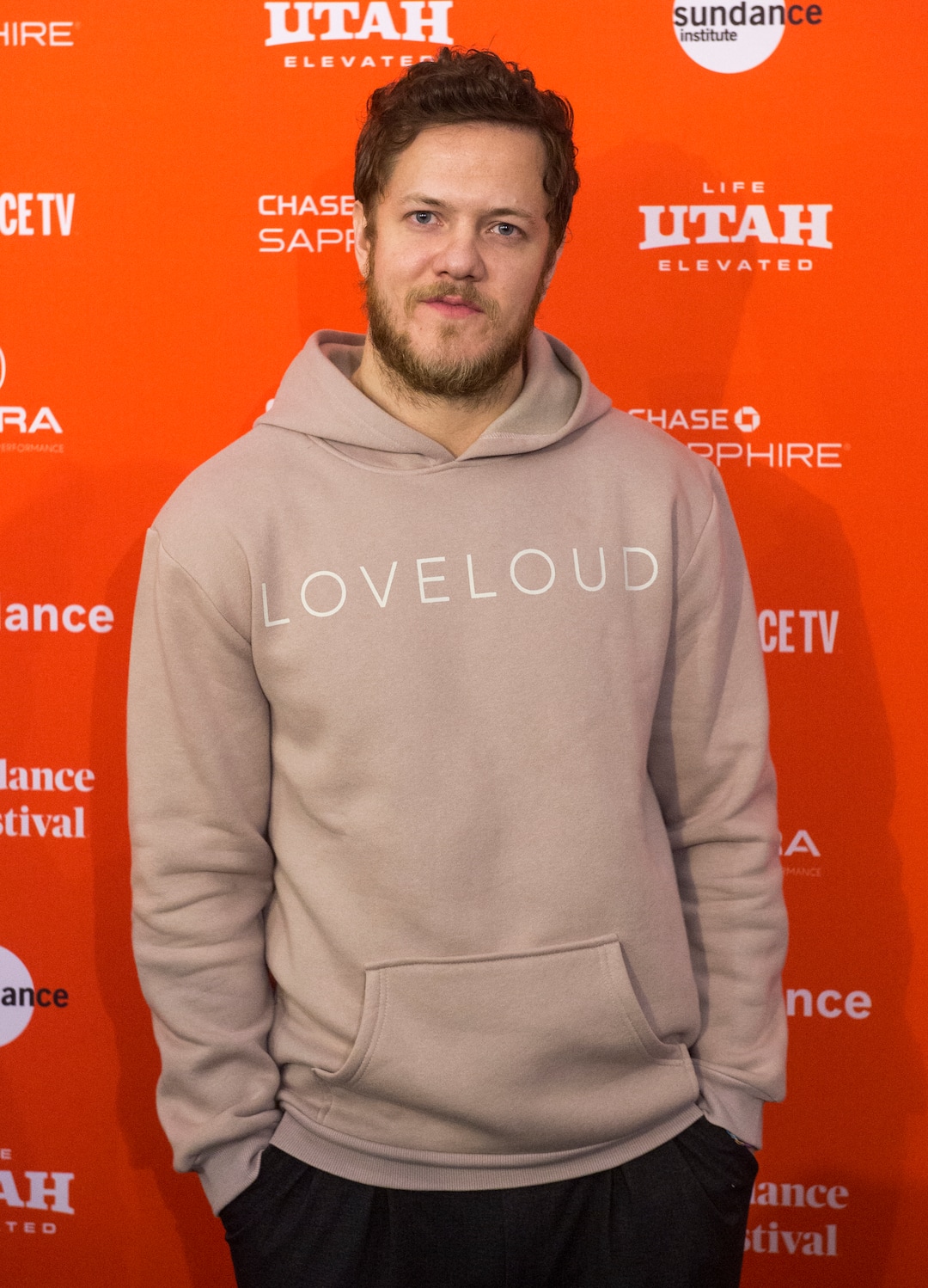 (Rick Egan  |  The Salt Lake Tribune)    Dan Reynolds, on the red carpet for the premiere of "Believer," a documentary about Imagine Dragons frontman Dan Reynolds trying to reconcile his Mormon beliefs with his support for LGBTQ community in Park CIty at the Sundance Film Festival, Saturday, January 20, 2018.