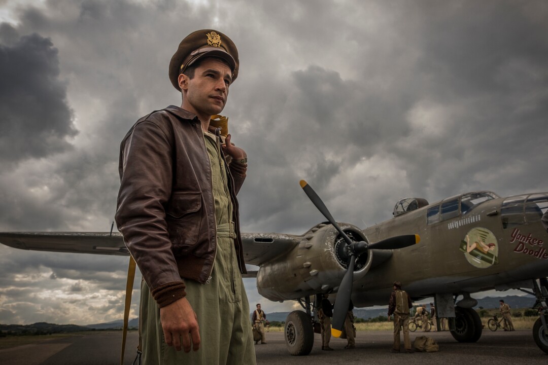 (Photo courtesy Philippe Antonello/Hulu) Christopher Abbott stars as Yossarian in “Catch-22.”