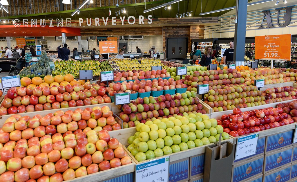 (Francisco Kjolseth | The Salt Lake Tribune) Whole Foods Market officially opens a new store in Park City down the street from the old location that doubles the size, offers more food venues and includes a new in store restaurant called the Silver Mine Taproom.