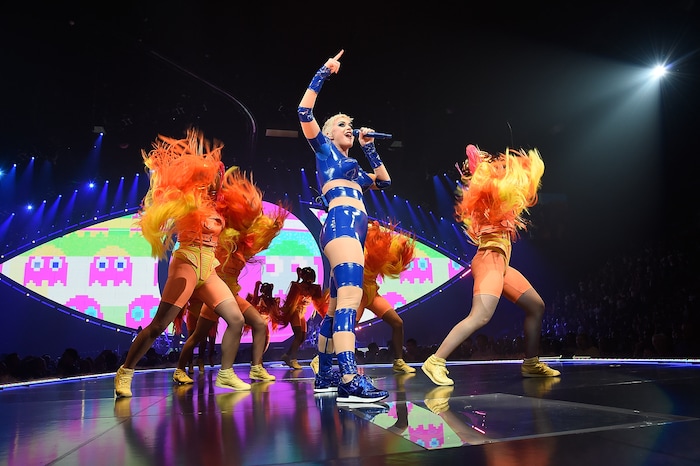 (Photo courtesy Kevin Mazur/Getty) Pop star Katy Perry will visit Vivint Smart Home Arena in Salt Lake City on Friday, Nov. 24, 2017 as part of her “Witness the Tour.”
