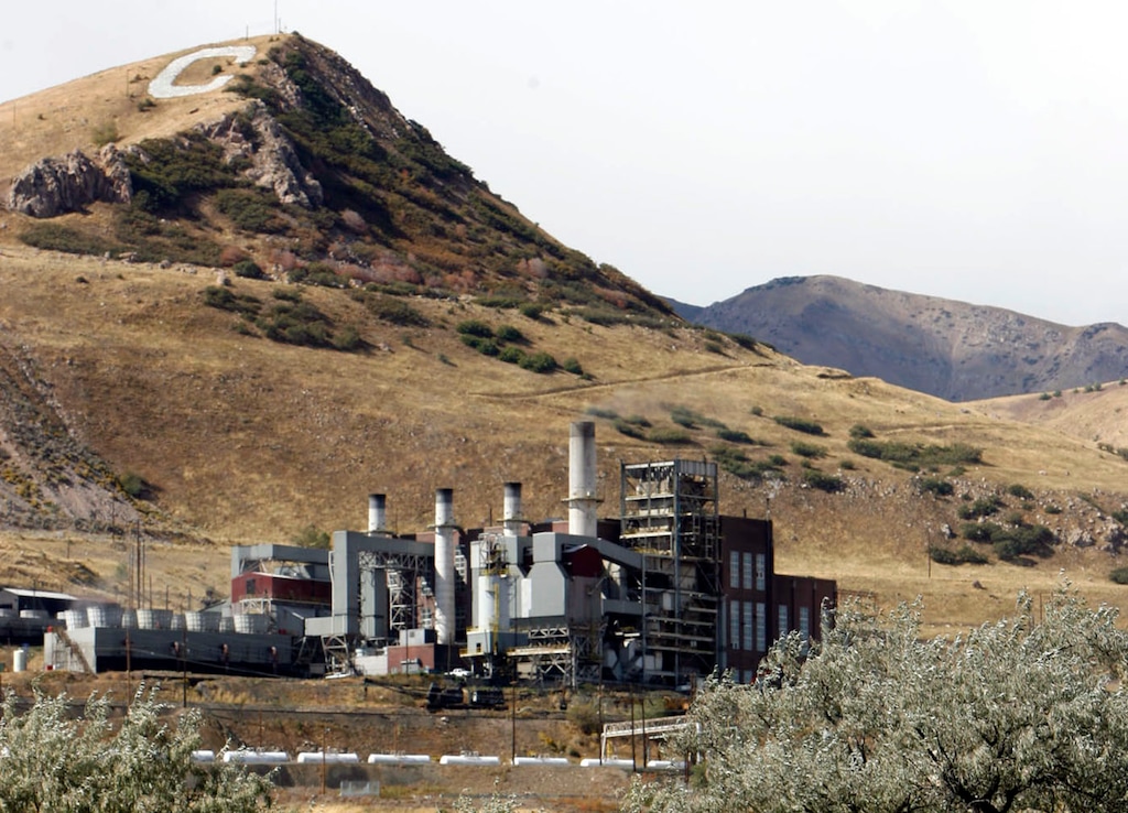 (Francisco Kjolseth  |  Tribune file photo) The power plant for Kennecott Copper's operations is seen in this 2010 photo.