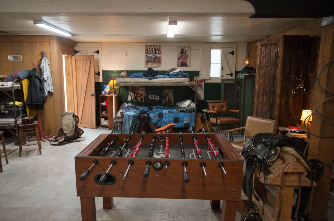 (Rick Egan  |  The Salt Lake Tribune)   The bunkhouse set for the upcoming Paramount Network series  "Yellowstone" at Utah Film Studios in Park City.