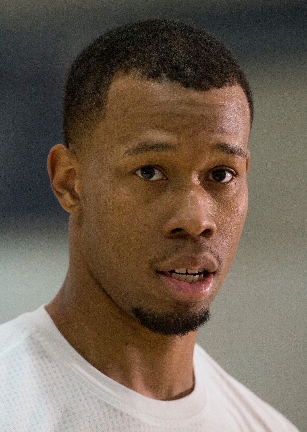 Rick Egan  |  The Salt Lake TribuneUtah Jazz guard Rodney Hood talks to the media at the Utah Jazz practice facility, in Salt Lake City, Thursday, April 20, 2017.