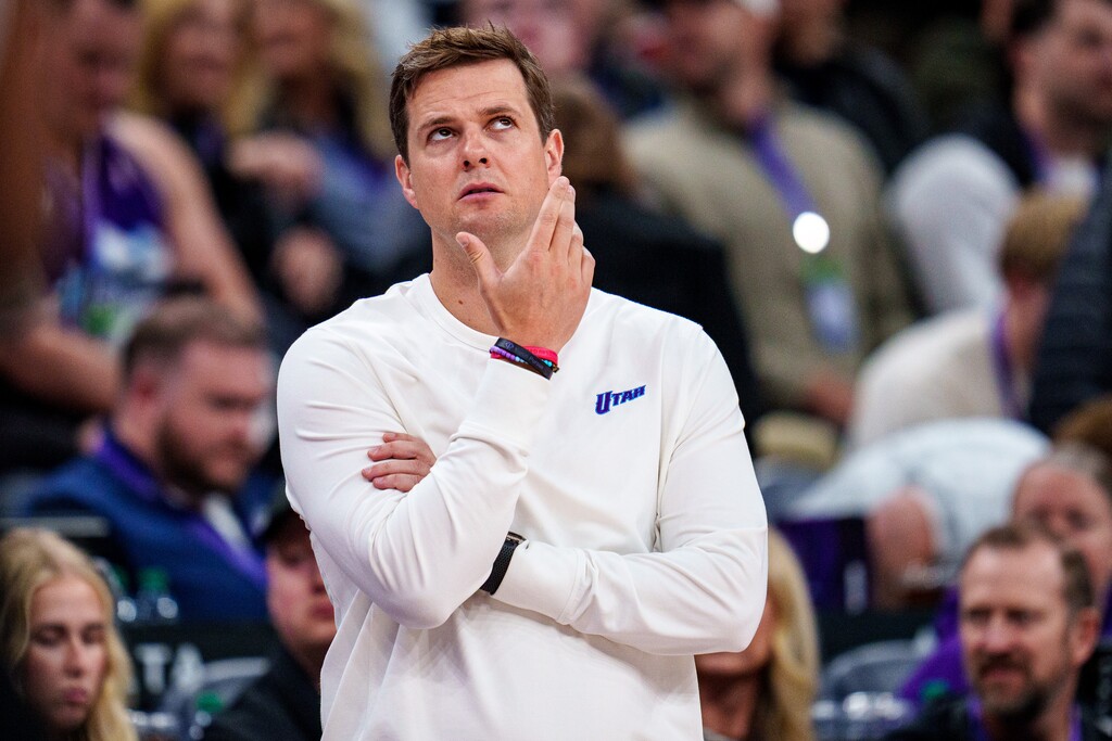 (Trent Nelson  |  The Salt Lake Tribune) Utah Jazz head coach Will Hardy. 